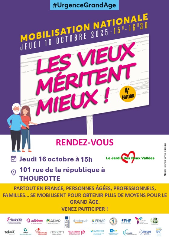MOBILISATION 2025 FNADEPA - Tract appel à mobilisation